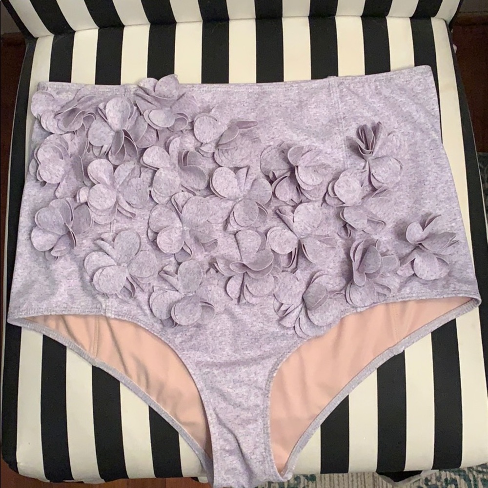 Kortni Jeane 3D flower bathing suit bottom